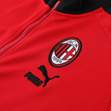 23-24  AC Milan (Red) Jacket Adult Sweater tracksuit set