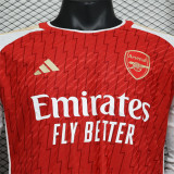 Long sleeve 23-24 Arsenal home Player Version Thailand Quality