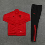 23-24  Flamengo (Red) Jacket Adult Sweater tracksuit set