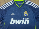 Long sleeve 10-11 Real Madrid Away Retro Jersey Thailand Quality