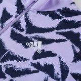 23-24 Adidas (purple) Jacket Adult Sweater tracksuit set