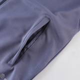 23-24 Adidas (grey) Jacket Adult Sweater tracksuit set