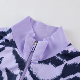 23-24 Adidas (purple) Jacket Adult Sweater tracksuit set