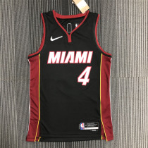 23 Miami Heat NBA 75周年 热火队 黑色 4号 奥拉迪波