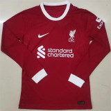 Long sleeve 23-24 Liverpool home Player Version Thailand Quality