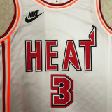 23 Miami Heat NBA 23 Season Heat Retro 3 Wade