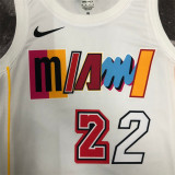 23 Miami Heat NBA  23赛季热火队城市版 22号 巴特勒