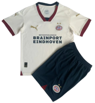 23-24 PSV Eindhoven Away Set.Jersey & Short High Quality