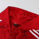 23-24 Adidas (Red) Jacket and cap set training suit Thailand Qualit