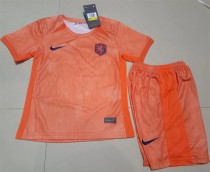Kids kit 2023 Netherlands home Thailand Quality