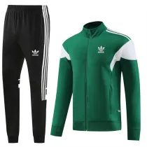 23-24 Adidas (green) Jacket Adult Sweater tracksuit set