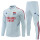 22-23 Olympique Lyonnais (grey) Adult Sweater tracksuit set