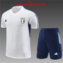 Kids kit 2023 Italy (Training clothes) Thailand Quality