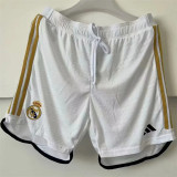 23-24 Real Madrid home (Player Version) Soccer shorts Thailand Quality