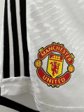 23-24 Manchester United home (Player Version) Soccer shorts Thailand Quality