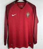 Long sleeve 2016 Portugal home Retro Jersey Thailand Quality