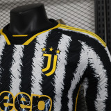 Long sleeve  23-24 Juventus FC home Player Version Thailand Quality