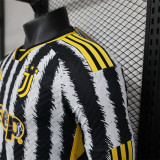Long sleeve  23-24 Juventus FC home Player Version Thailand Quality
