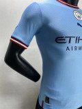 22-23 Manchester City home (Champion) Player Version Thailand Quality