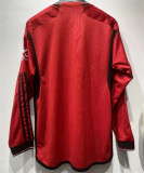 23-24 Manchester United home Long sleeve Thailand Quality