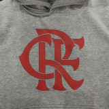 23-24 Flamengo (grey) Fleece Adult Sweater tracksuit
