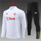 Young 23-24 Manchester United (White) Sweater tracksuit set