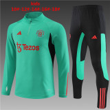 Young 23-24 Manchester United (green) Sweater tracksuit set