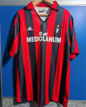 89-90 AC Milan home Retro Jersey Thailand Quality