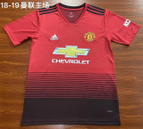 18-19 Manchester United home Retro Jersey Thailand Quality