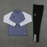 23-24 Adidas (grey) Adult Sweater tracksuit set