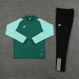 23-24 Adidas (green) Adult Sweater tracksuit set