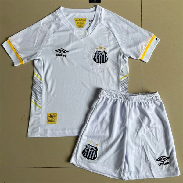 Kids kit 23-24 Santos FC home Thailand Quality