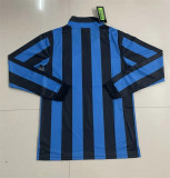 Long sleeve 1988 Inter milan home Retro Jersey Thailand Quality