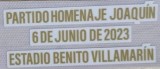 Real Betis 17-PARTIDO HOMENAJE JOAQUIN   6DE JUNIO DE 2023  ESTADIO BENITO VILLAMARIN