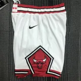 Chicago Bulls  NBA 公牛队 白色短裤