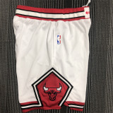Chicago Bulls  NBA 公牛队 白色短裤