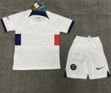 Kids kit 23-24 Paris Saint-Germain Away Thailand Quality