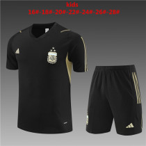 Kids kit 2023 Argentina (Training clothes) Thailand Quality