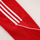23-24 Adidas (Red) Jacket and cap set training suit Thailand Qualit