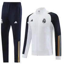 23-24 Real Madrid (White) Jacket Adult Sweater tracksuit set