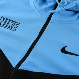 23-24 Nike (black blue) Jacket and cap set training suit Thailand Qualit