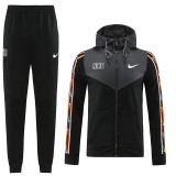 23-24 Nike (black ash) Jacket and cap set training suit Thailand Qualit