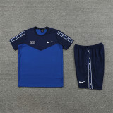 23-24 Nike (bright blue) Set.Jersey & Short High Quality