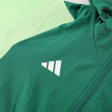 23-24 Adidas (green) Windbreaker Soccer Jacket  Training Suit