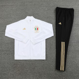 23-24 Italy (White) Jacket Adult Sweater tracksuit set
