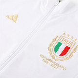 23-24 Italy (White) Jacket Adult Sweater tracksuit set
