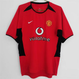 02-04 Manchester United home Retro Jersey Thailand Quality