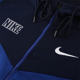 23-24 Nike (bright blue) Jacket and cap set training suit Thailand Qualit
