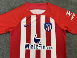23-24 Atletico Madrid home Set.Jersey & Short High Quality