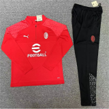 Young 23-24 AC Milan (Red) Sweater tracksuit set